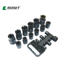 諾希德 AW813-10K 1寸標準套筒10件套件 (單位:套)